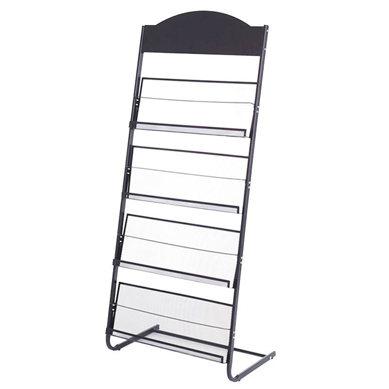 Floor magazine rack, newspaper rack, book rack, display rack, promotional material rack, single page rack, storage rack
