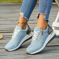 autumn new arrival: plus-size wedge heel casual sneakers, sizes 37-44. wholesale available. dropshipping to  and