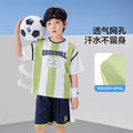 Boys' summer outfit : new summer collection - kids' short-sleeve t-shirt and shorts soccer set, boys' quick-dry sports two-piece set