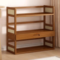 Desktop storage rack multi-layer for home living room multi-functional student desk storage cabinet office table top book shelf