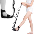 Yoga stretching strap - segmented resistance band for ligament stretches, ankle joint correction, and rehabilitation training