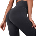Big sale cross-border new arrival washed yoga pants with holes cut out seamless high waist sports nine-point pants butt lift fitness pants for women