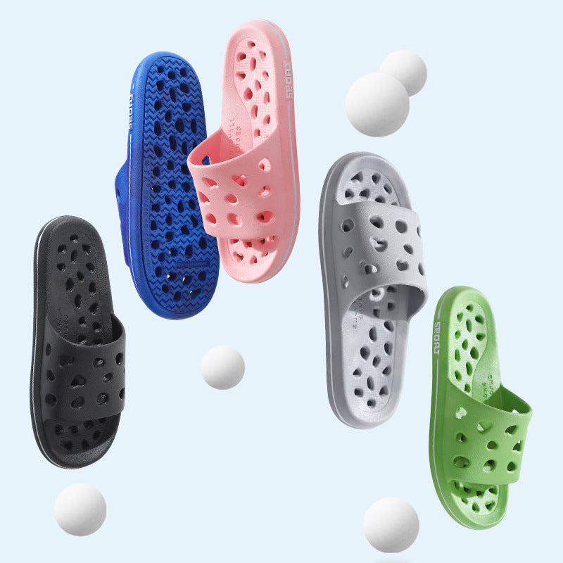 Waterproof slippers new arrival indoor home bathroom bathing silent non-slip men's and women's slippers men's home hotel wholesale