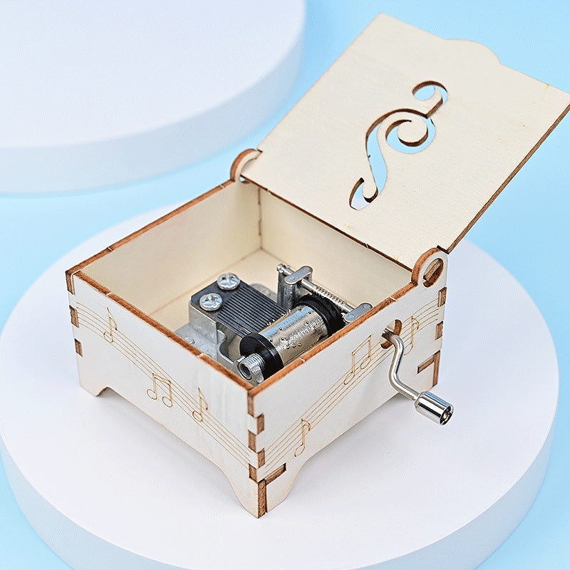 Homemade music box children's technology small production, students STEAM classroom physical science small experiment handmade materials