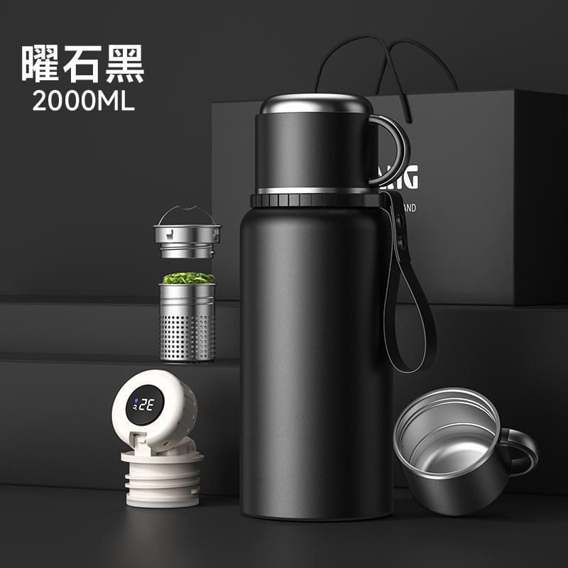 High-end tea making thermos cup large capacity vacuum 316 steel stainless steel thermos business thermos cup large extra large