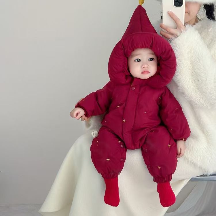 Baby winter outwear jumpsuit heattech baby small month clothes winter super cute infant winter clothes