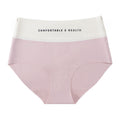 European and american cross-border exclusive: women's seamless high-waisted thong panties - color block design, ice silk nylon, high-stretch comfort
