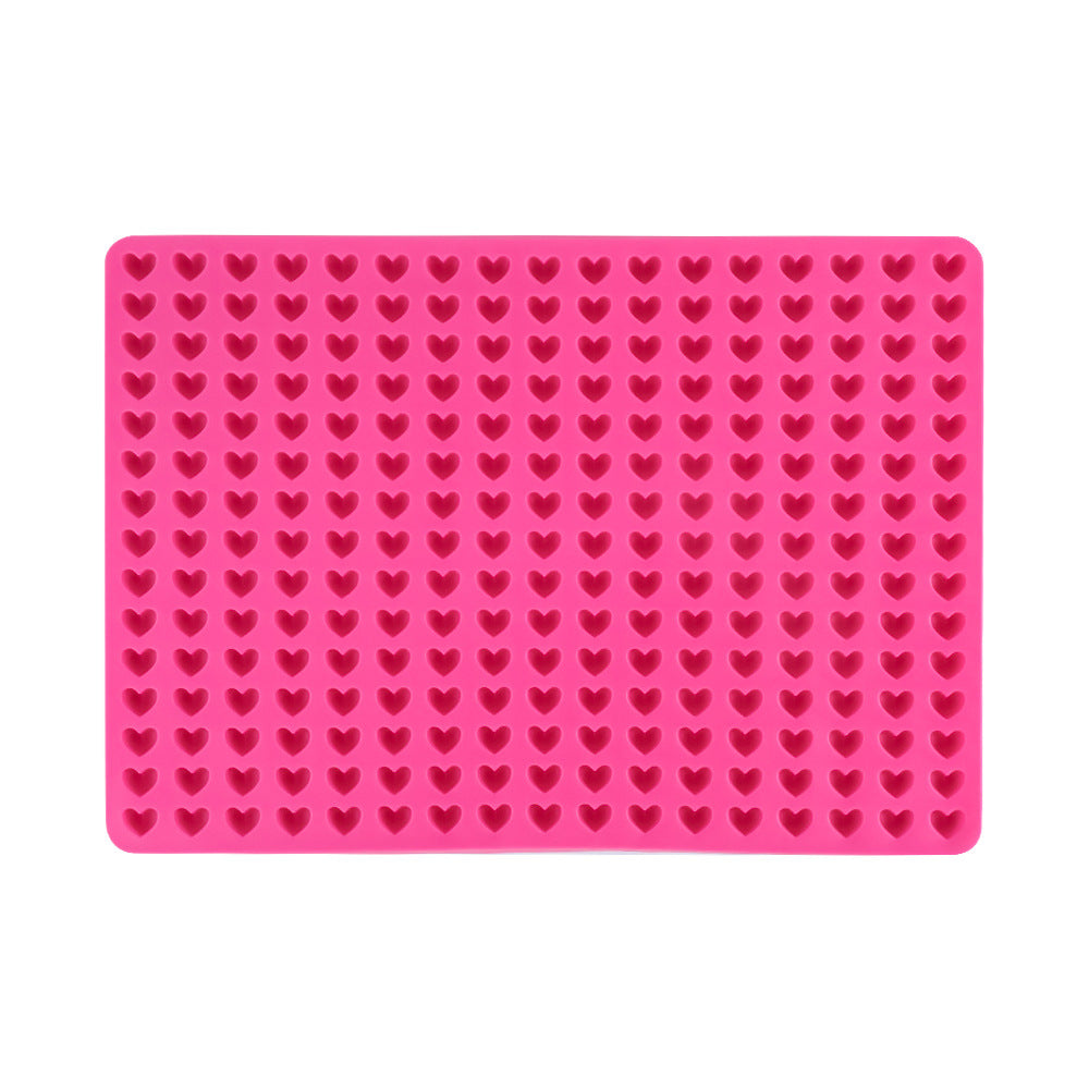 Drain silicone pad High temperature resistant barbecue pad Kitchen baking pet biscuit mold Chocolate fondant mold Food grade