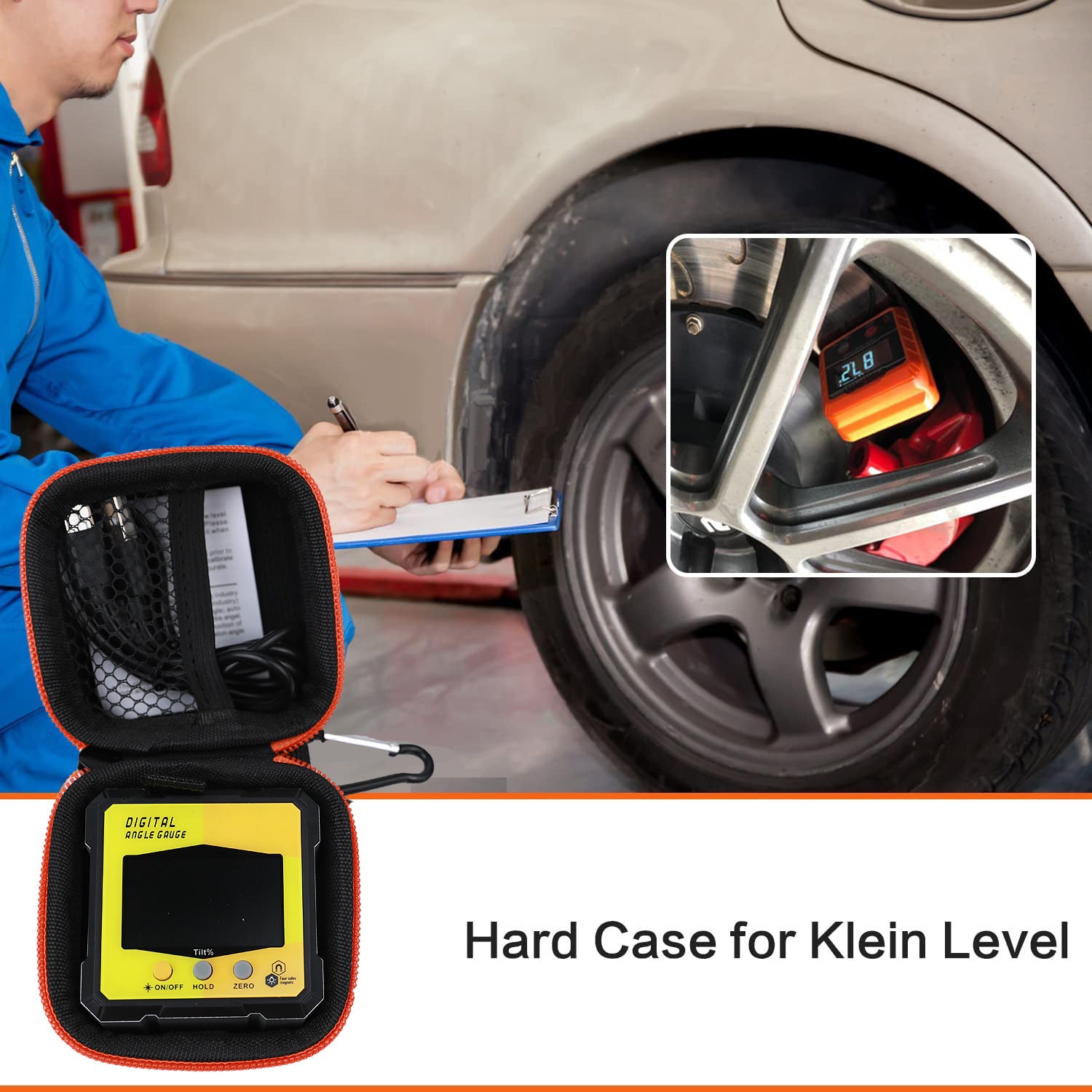 HUOTO New Digital Display Inclination Box Inclination Meter Electronic Digital Display Level Meter Angle Ruler Slope Meter