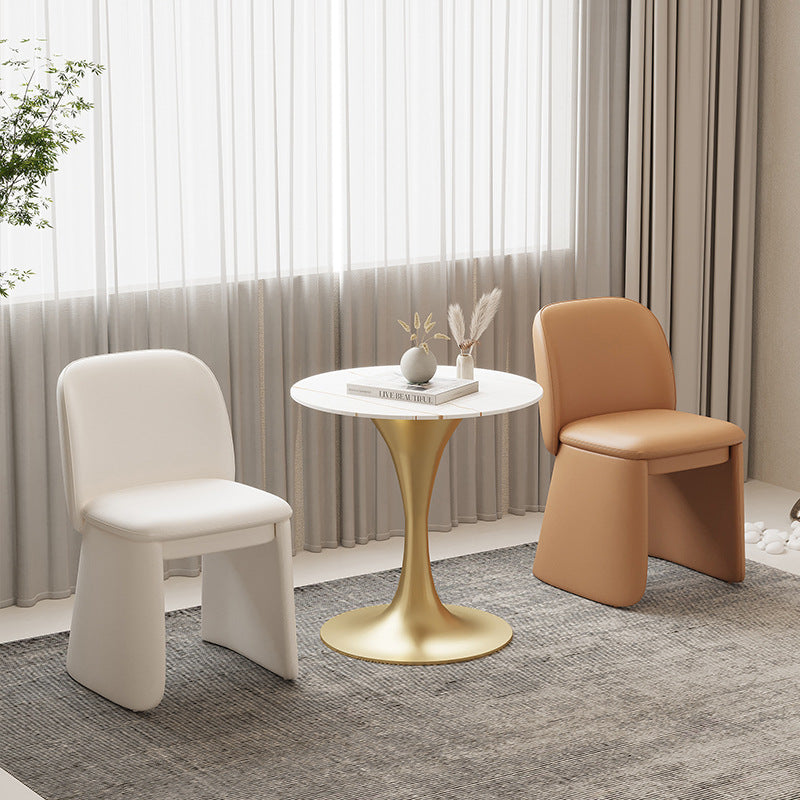 Negotiation table and chair combination, business reception, sales office, beauty salon, rest area, one table and four chairs, reception designer chair