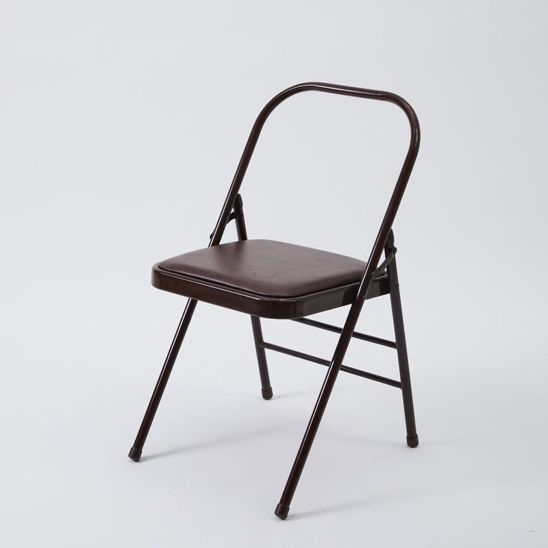 Thickened yoga yoga chair iyengar auxiliary yoga chair pu surface professional yoga chair auxiliary chair foldable chair