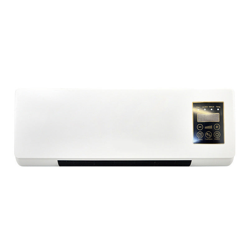 220v soft air cooling and heating dual-purpose movable small air conditioner hot air blower bathroom heater for home bedroom wall-mounted heating