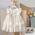 【clearance】girls' summer dress new style tulle dress kids chic trendy princess dress girls' skirt