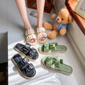 【dropshipping】women's summer fashion flat sandals & slippers - outdoor wear, indoor use, super soft, versatile, non-slip beach shoes
