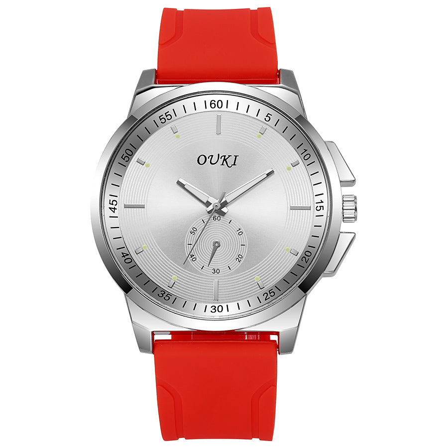 Ouki new men's watch - cross-border hot seller, men's quartz watch, round fashion watch, wholesale men's watches