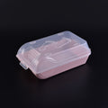 Wholesale flip-top clear shoe boxes - thickened dustproof shoe storage boxes - plastic shoe cabinet organizer