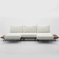 Versatile smart island sofa - minimalist, creative, multi-functional, adjustable, rotatable designer new arrival - straight row fabric sofa