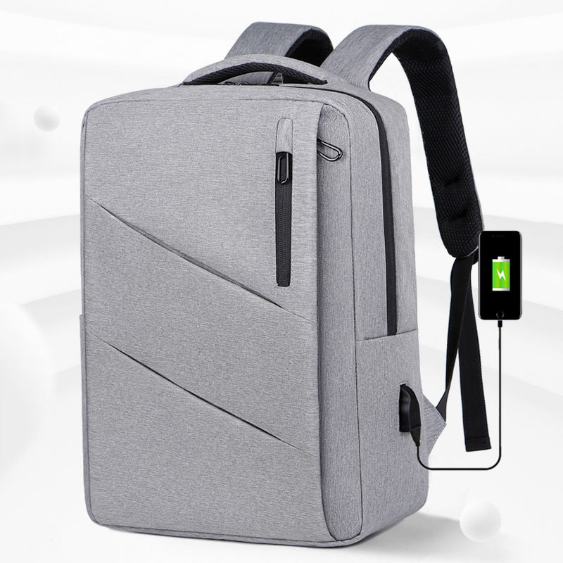 Spring new models, business travel backpack usb charging backpack casual versatile household travel bag trade