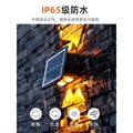Solar powered outdoor garden lights, waterproof wall washers for home, villa, and fence lighting, landscape decorative spotlights