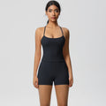 new arrivalpure color suspender beautiful back sports bra suithigh waist hip lifting running fitness yoga suit for women