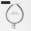 Dark style cross necklace wholesale cross-border stylish choker diamond necklace women's niche accessible luxury fashion necklace