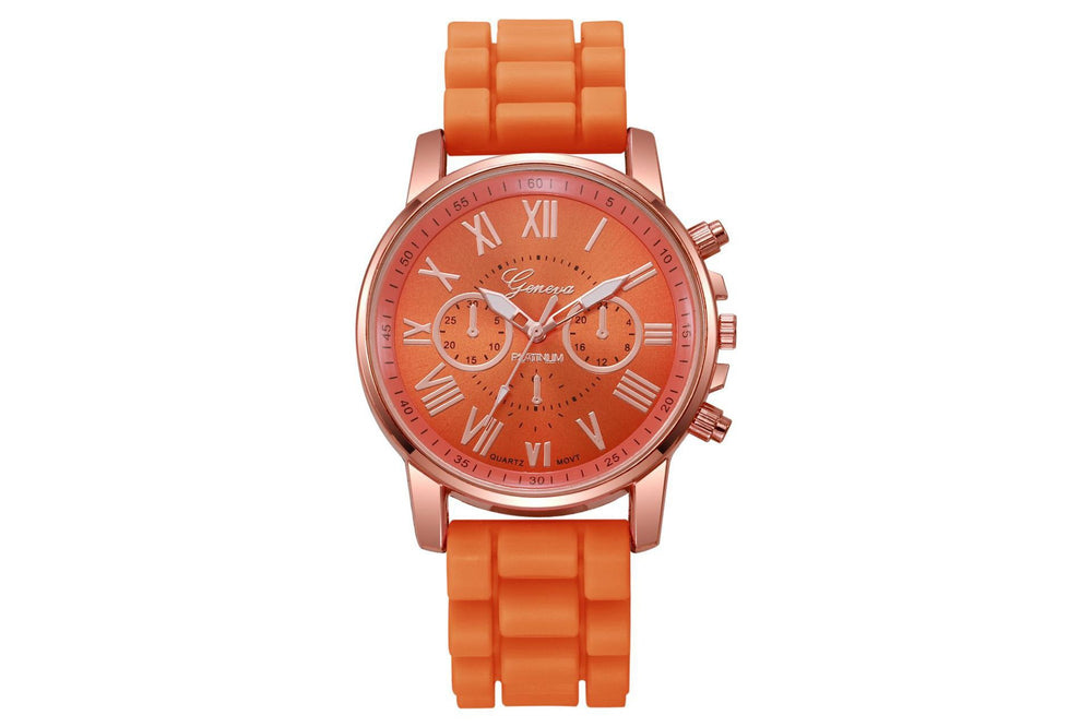 new arrival women's korean style quartz watch simple classic silicone strap watch women's watch wholesale dropshipping