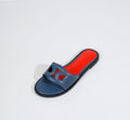 2025 summer new women's flip-flops: trendy & unique flat sandals with low heel and round toe