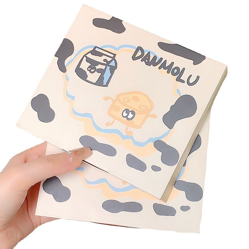 DANMOLU Milk Cheese Makeup Kit Eyeshadow Plate Matte Lip Glaze Blush Gift Box Student Lipstick White