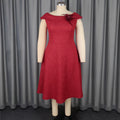 Toasts bride new arrival wedding engagement red evening dress cross-border banquet elegancedress