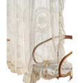 French princess style window screen classy romantic gauze curtain light-proof and opaque children's room gauze curtain shaoxing keqiao curtain