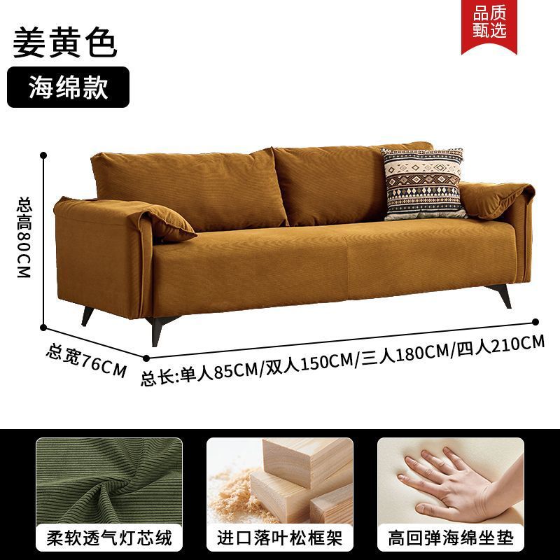 American mid-century oil wax leather sofa, perfect for living rooms, small apartments, clothing store receptions, and adding a touch of understated luxury with a vintage vibe. this double-seater sofa is a stylish choice
