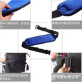 Wheelchair safety belt - adjustable length, anti-slip, anti-fall, safety harness with hook for seniors