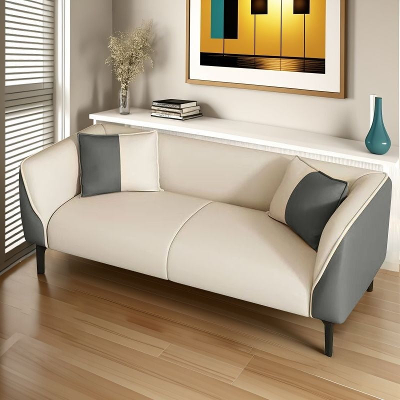 Sofa living room new arrival cat scratching leather sofa small apartment rental room double three person simple small sofa lazy sofa