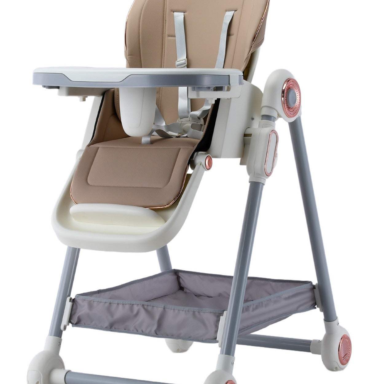 Baby Dining Chair Multifunctional Foldable Home Portable Baby Dining Table Seat Children Rockable Reclining Chair