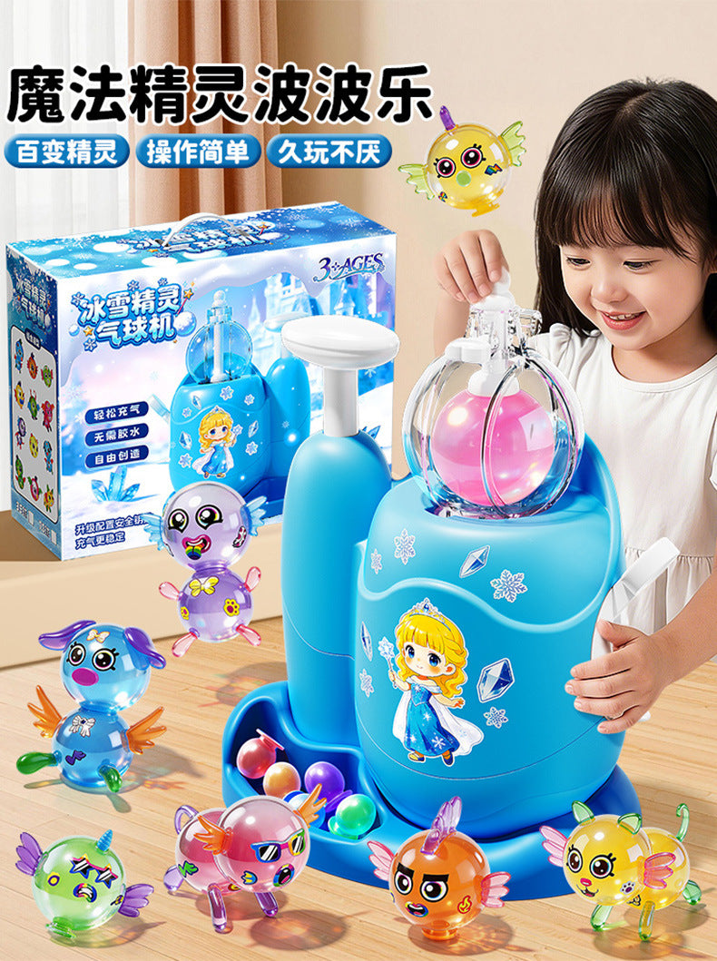 Bobo le inflatable magic balloon sticky fun pretend play girl's diy handmade children's toy birthday gift