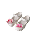Ballet clogs new arrival slip-on cut out women's slippers summer sweet style seaside beach clogs women's shoes outwear