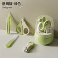 Baby nail clippers set - stainless steel nail clippers, nail file, and small scissors for infants and children