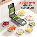 1 set of 16-in-1 multifunctional vegetable and fruit cutter cross-border vegetable cutter handy gadget slicer potato grater kitchen for home
