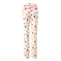 european and american style women's long-sleeved top and shorts set, featuring trendy digital prints, blair-style cuffed joggers, and a two-piece design
