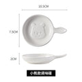 Embossed snack plate-little bear style