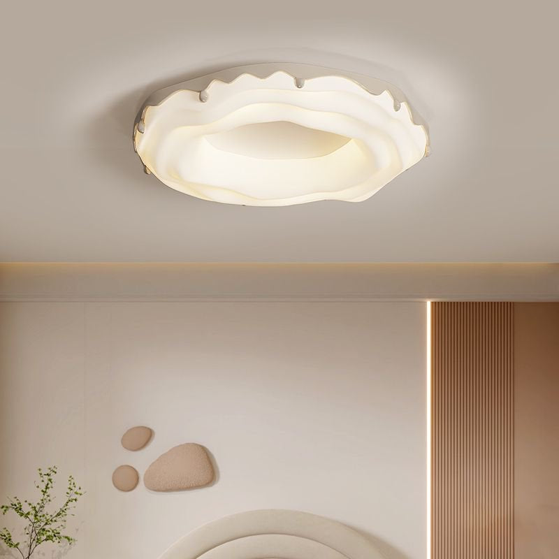 Cream Wind Cookie Bedroom Light Modern Simple Creative Children's Room Ceiling Light Full Spectrum Eye Protection Master Bedroom Lighting