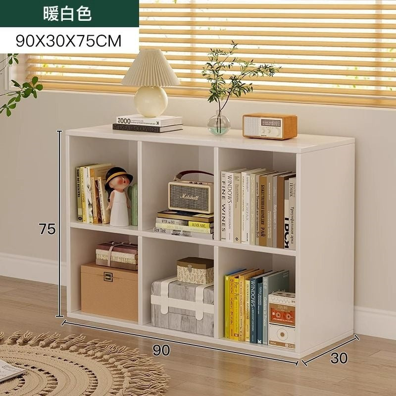 Bookshelf kindergarten reading rack multifunctional simple storage cabinet living room storage cabinet for home floor-standing storage rack