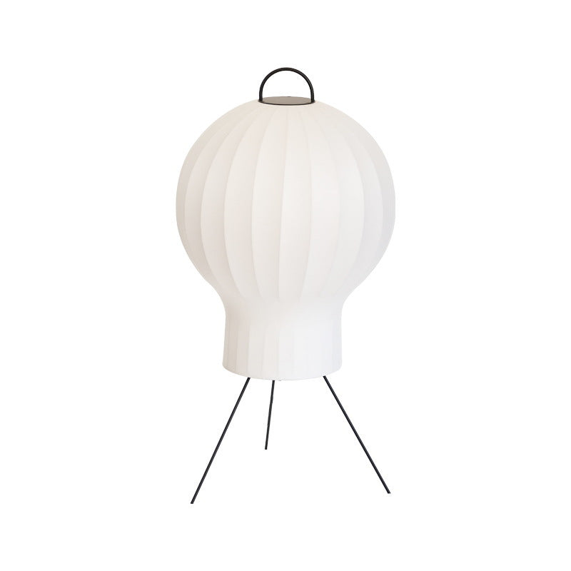 Balloon floor lamp design vertical living room table lamp minimalist cream wind living room sofa bedroom atmosphere silk lamp