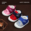 Toddler shoes for baby boys and girls, autumn/winter infant shoes, fleece-lined and thickened, soft-soled cotton shoes for babies and toddlers aged 0-1 to 2 years old