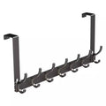 Over-the-door hook wall mount hanger - no drilling required - kitchen & bathroom damage-free storage organizer - clothes hanger & organizer