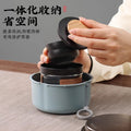 Portable travel tea set - outdoor camping quick cup - business souvenir - tea infuser - gongfu tea set gift