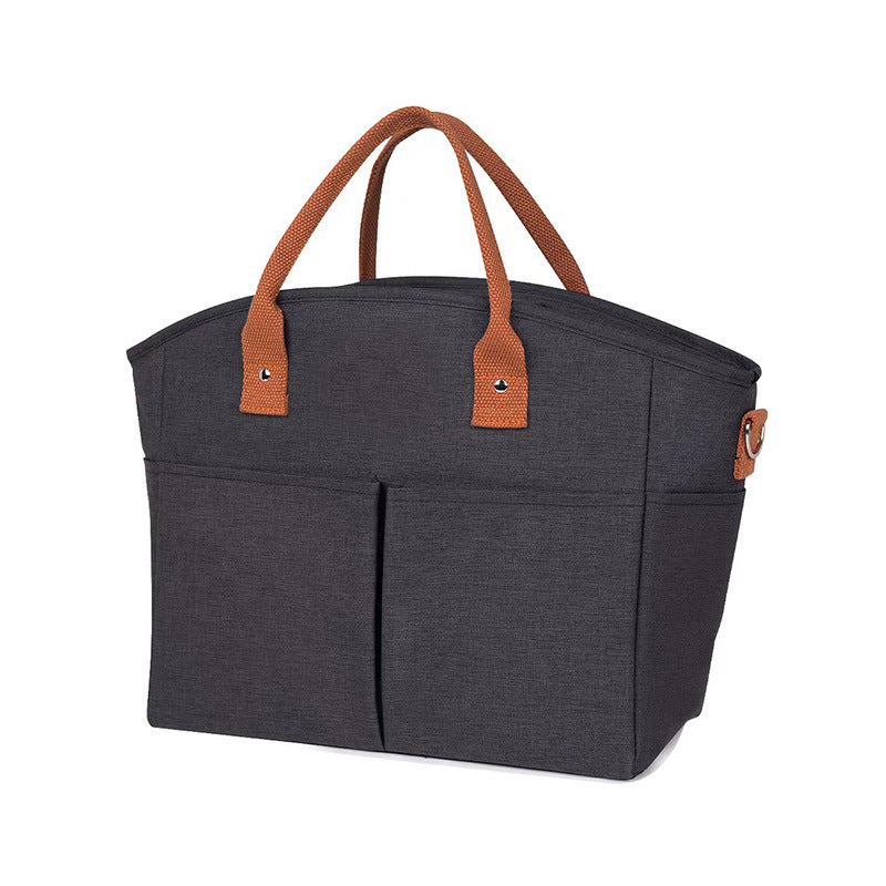 lunch bag men's and women's bento bag aluminum foil thermal insulation refrigerated large capacity outdoor portable picnic lunch box bag