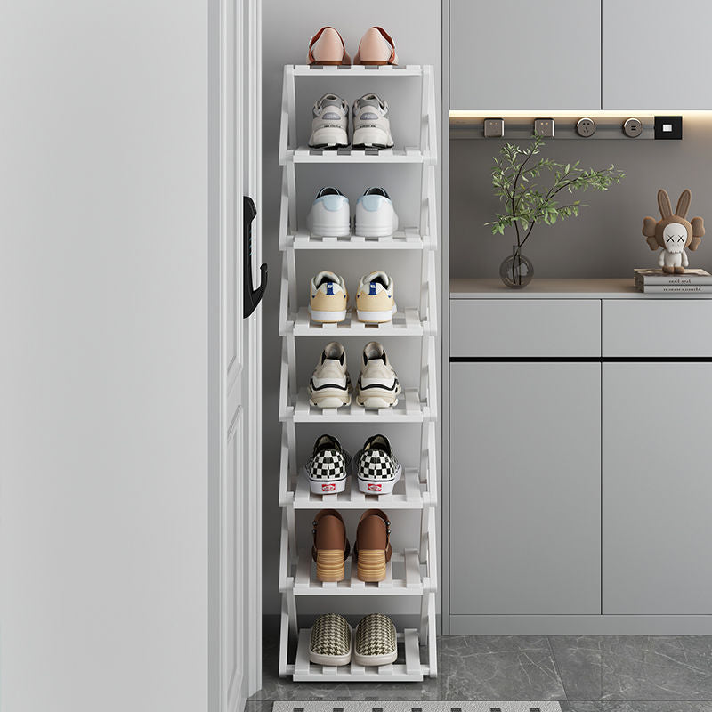 Installation-free shoe rack, simple for home door, foldable dormitory, multi-layer entrance rental house shoe cabinet, shoe storage handy gadget