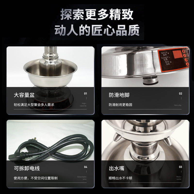 Wine fountain machine juice machine wine warmer restaurant beverage heating and insulation machine buffet restaurant wedding celebration party