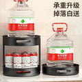 360-degree rotating spice rack - kitchen seasoning organizer, multi-functional condiment storage box and shelf